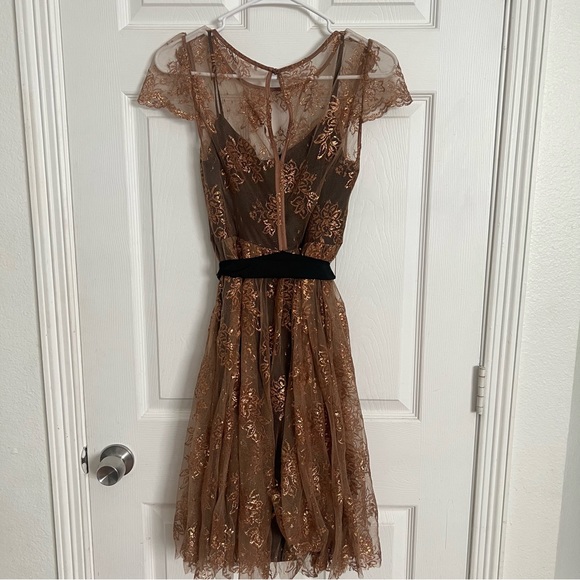 Anthropologie | Moulinette Soeurs Honeyed Lace Dress - Picture 6 of 12